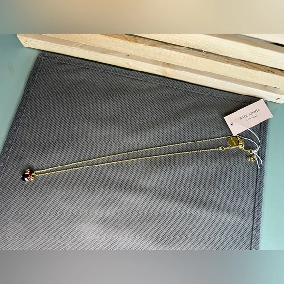 Kate Spade x Disney Minnie Mouse Necklace - Picture 3 of 7